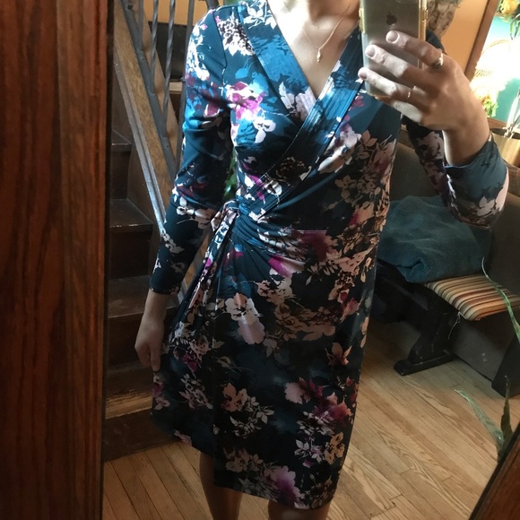 Thalia Sodi Dresses & Skirts - Thalia Sodi Floral Wrap Dress